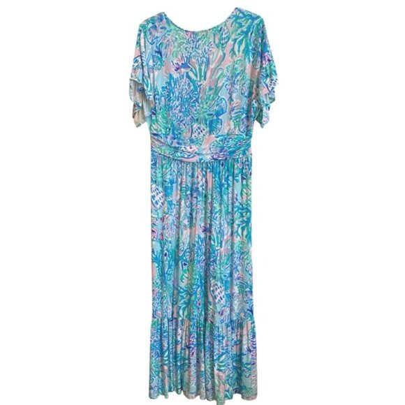 Lilly Pulitzer Jessi Midi Dress EUC - Picture 4 of 9